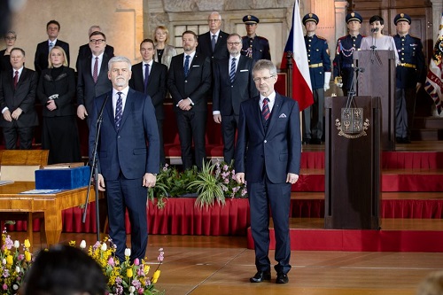 Společná schůze obou komor Parlamentu České republiky ke složení slibu prezidenta republiky